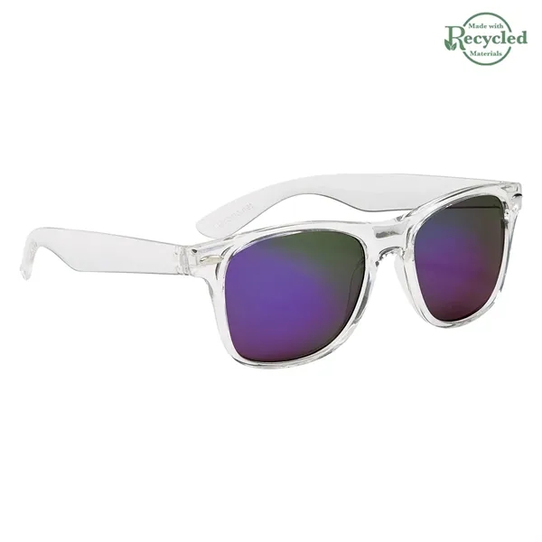 Crystalline Mirrored Malibu Sunglasses - Crystalline Mirrored Malibu Sunglasses - Image 7 of 21