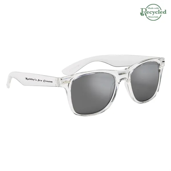 Crystalline Mirrored Malibu Sunglasses - Crystalline Mirrored Malibu Sunglasses - Image 10 of 21