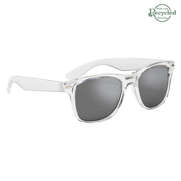 Crystalline Mirrored Malibu Sunglasses - Crystalline Mirrored Malibu Sunglasses - Image 12 of 21