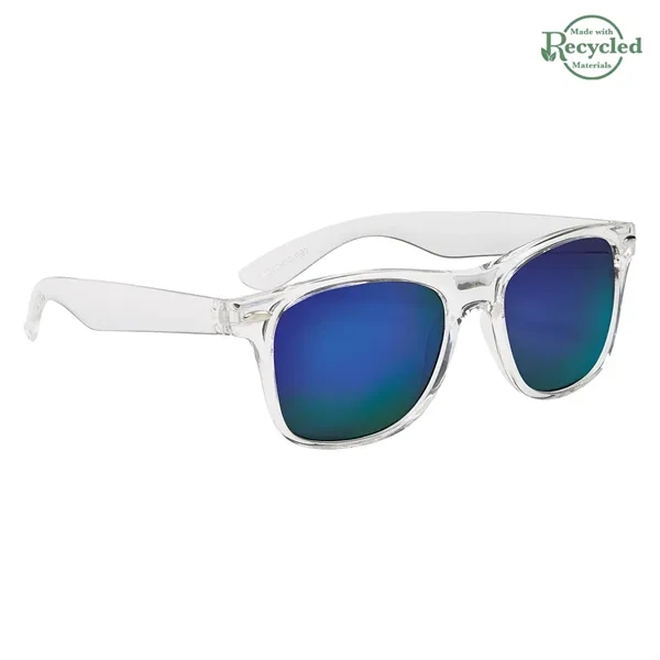 Crystalline Mirrored Malibu Sunglasses - Crystalline Mirrored Malibu Sunglasses - Image 16 of 21