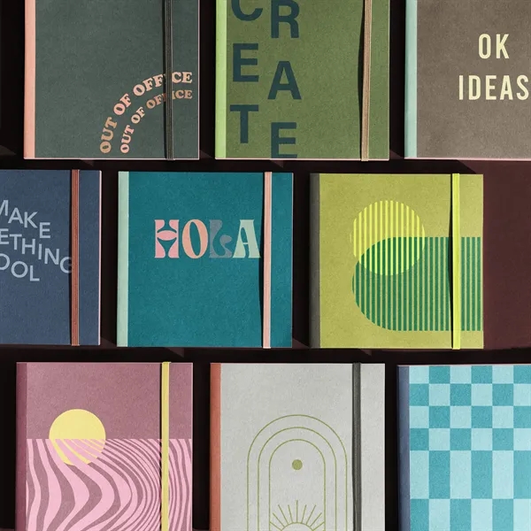 SQUARE NOTEBOOK - SMALL - TAPE - SOLID COVER - SQUARE NOTEBOOK - SMALL - TAPE - SOLID COVER - Image 1 of 5