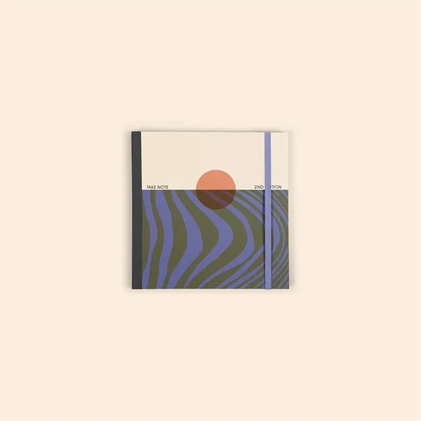 SQUARE NOTEBOOK - SMALL - TAPE - SOLID COVER - SQUARE NOTEBOOK - SMALL - TAPE - SOLID COVER - Image 5 of 5