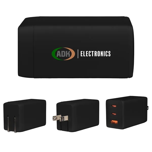 Custom 65W Power Cube Wall Adapter