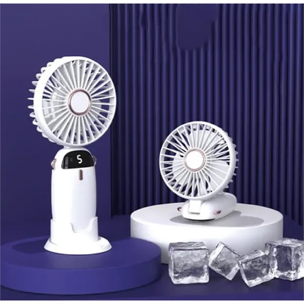 4200mAh Battery Operated Fan 5 Speeds&Digital Display - 4200mAh Battery Operated Fan 5 Speeds&Digital Display - Image 2 of 5
