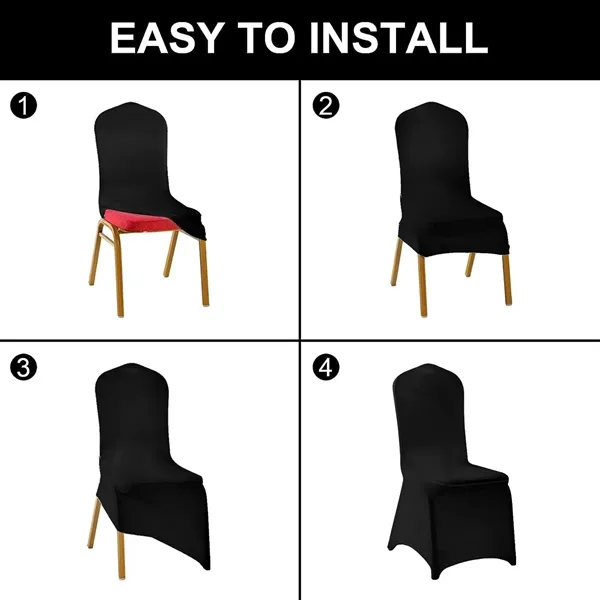 Washable Protector Stretch Spandex Chair Cover - Washable Protector Stretch Spandex Chair Cover - Image 2 of 3