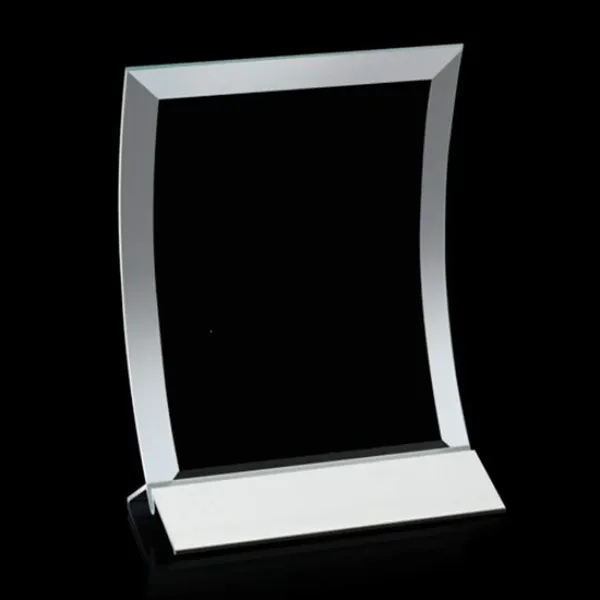 Custom Dominga Award - Jade/Silver