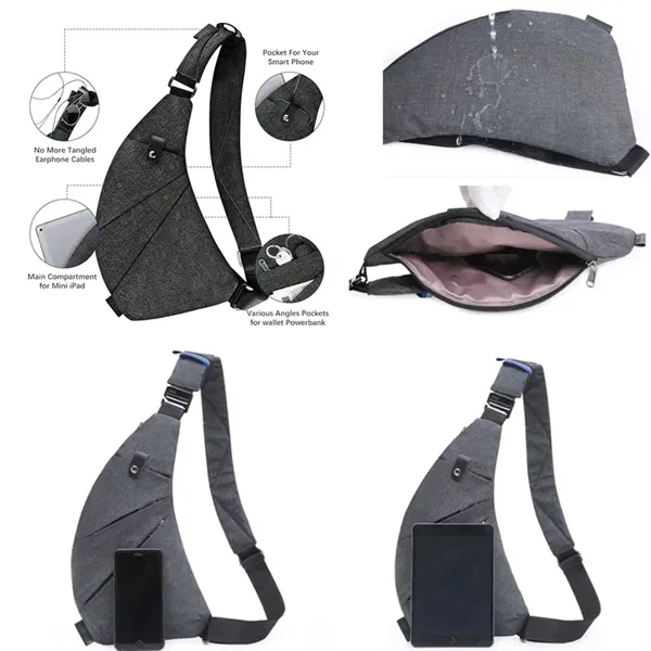 Anti -theft Crossbody Sling Bag - Anti -theft Crossbody Sling Bag - Image 1 of 3