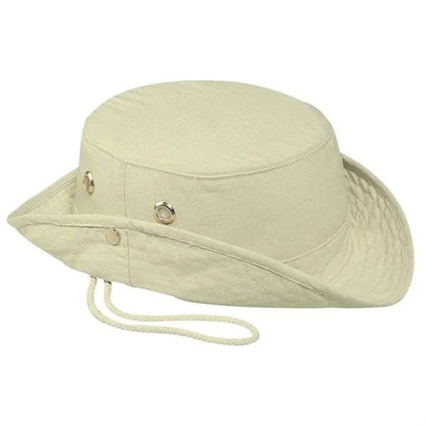 Bush Style Canvas Hat - Bush Style Canvas Hat - Image 3 of 4