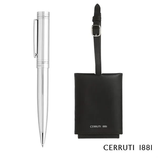 Cerruti 1881® Zoom Luggage Tag & Ballpoint Pen Gift Set - Cerruti 1881® Zoom Luggage Tag & Ballpoint Pen Gift Set - Image 1 of 1