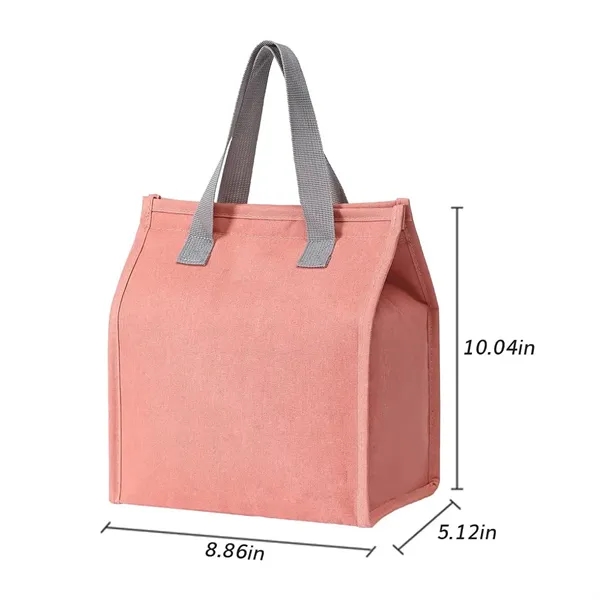 Reusable Leakproof Insulated Lunch Bag With Handle - Reusable Leakproof Insulated Lunch Bag With Handle - Image 1 of 4