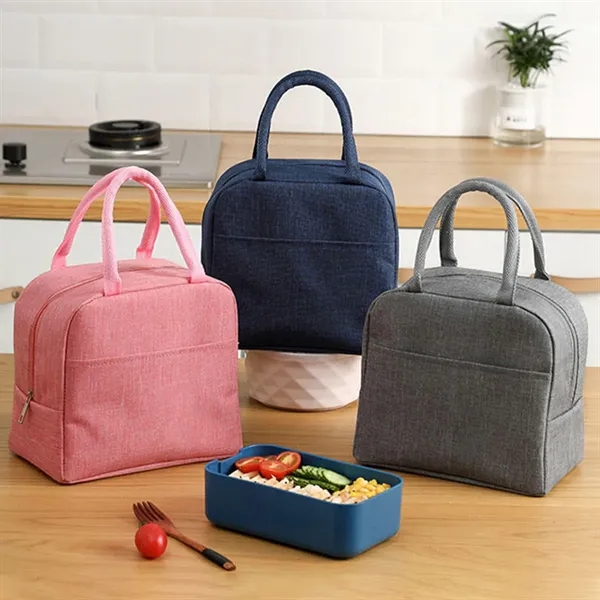 Reusable Insulated Lunch Tote Bags - Reusable Insulated Lunch Tote Bags - Image 2 of 3