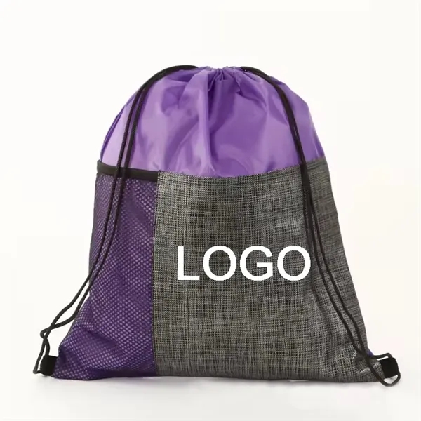 Etched Pocket Drawstring Sportpack - Etched Pocket Drawstring Sportpack - Image 2 of 7