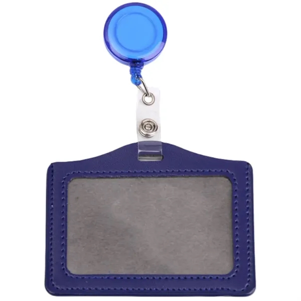 Business ID Card Badge Holder with Retractable Clip - Business ID Card Badge Holder with Retractable Clip - Image 5 of 7