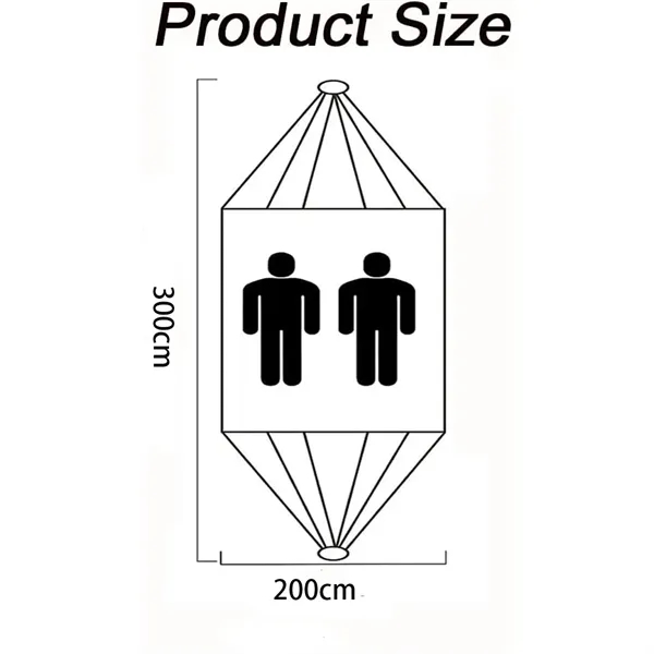 Soft Backpacking Hammock With Straps - Soft Backpacking Hammock With Straps - Image 1 of 5