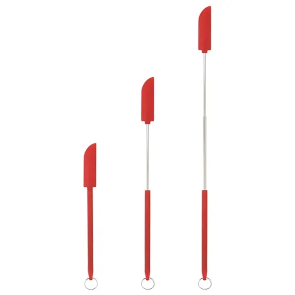 Single-End Silicone Telescopic Spatula And Scooping Spoon - Single-End Silicone Telescopic Spatula And Scooping Spoon - Image 7 of 10