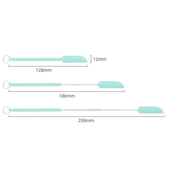 Single-End Silicone Telescopic Spatula And Scooping Spoon - Single-End Silicone Telescopic Spatula And Scooping Spoon - Image 2 of 10