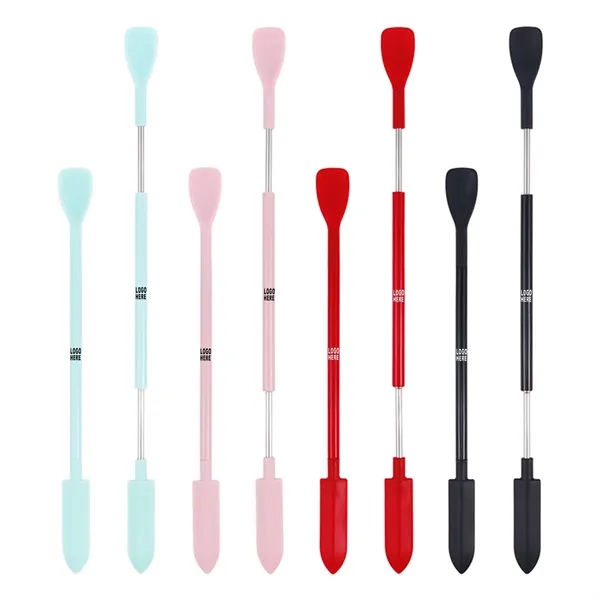 Double-End Silicone Telescopic Spatula And Scooping Spoon - Double-End Silicone Telescopic Spatula And Scooping Spoon - Image 0 of 10