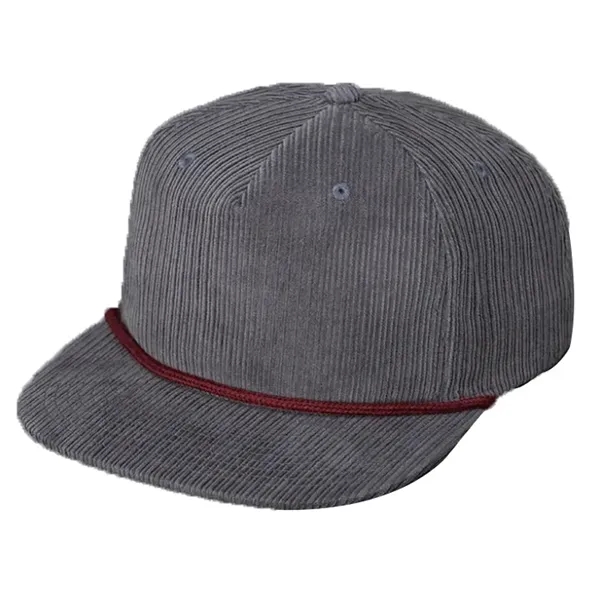 Blvnk Headwear Gramps Corduroy Snapback - Blvnk Headwear Gramps Corduroy Snapback - Image 4 of 12