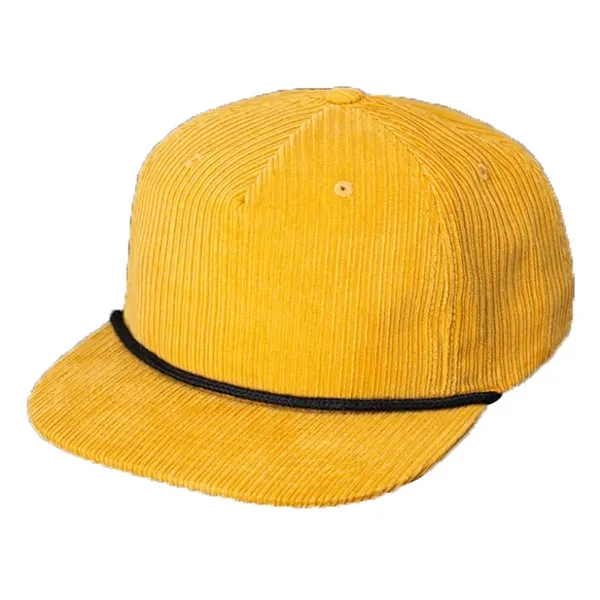 Blvnk Headwear Gramps Corduroy Snapback - Blvnk Headwear Gramps Corduroy Snapback - Image 6 of 12