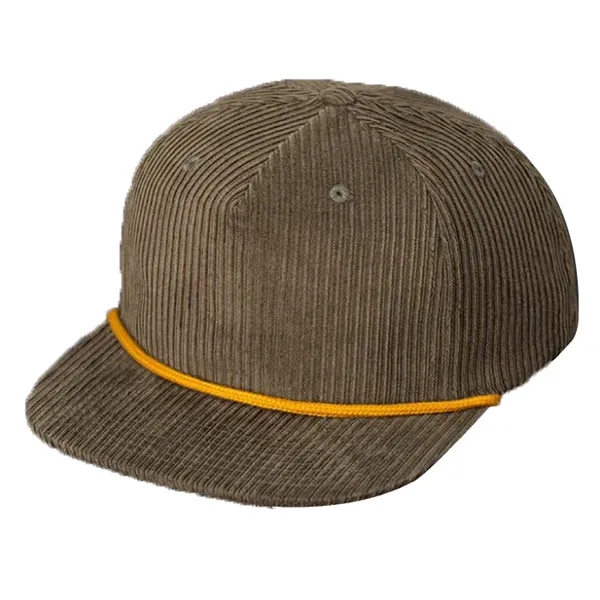 Blvnk Headwear Gramps Corduroy Snapback - Blvnk Headwear Gramps Corduroy Snapback - Image 8 of 12