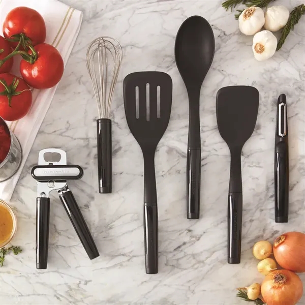 Kitchen Aid - Universal Tool and Gadget Set - 6 Piece Black - Kitchen Aid - Universal Tool and Gadget Set - 6 Piece Black - Image 2 of 3