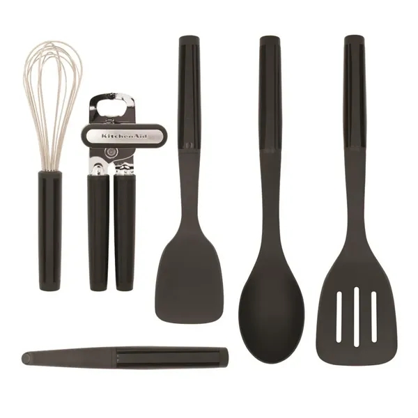 Kitchen Aid - Universal Tool and Gadget Set - 6 Piece Black - Kitchen Aid - Universal Tool and Gadget Set - 6 Piece Black - Image 0 of 3