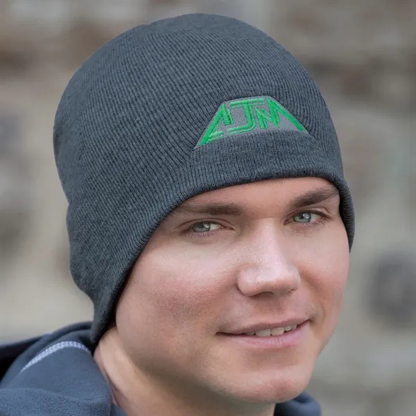 Acrylic Rib Knit Board Toque - Acrylic Rib Knit Board Toque - Image 14 of 18