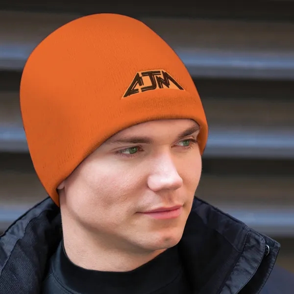 Acrylic Rib Knit Board Toque - Acrylic Rib Knit Board Toque - Image 16 of 18