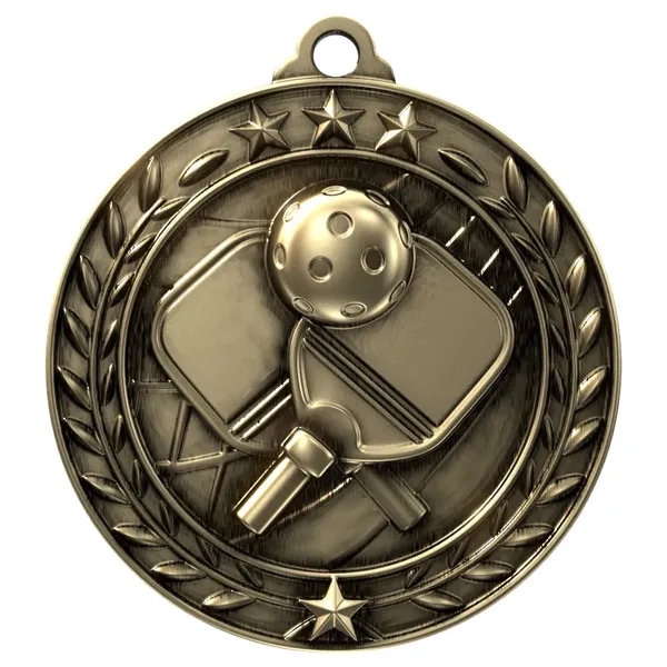 Wreath Award Medal - Pickleball - Wreath Award Medal - Pickleball - Image 0 of 7