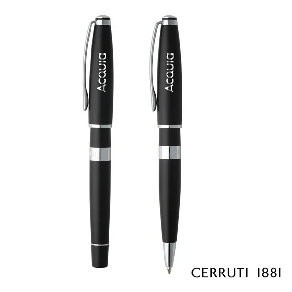 Cerruti 1881® Bicolore Ballpoint & Rollerball Pen Gift Set - Cerruti 1881® Bicolore Ballpoint & Rollerball Pen Gift Set - Image 0 of 1