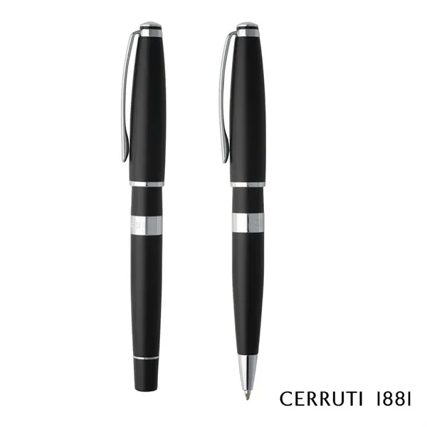 Cerruti 1881® Bicolore Ballpoint & Rollerball Pen Gift Set - Cerruti 1881® Bicolore Ballpoint & Rollerball Pen Gift Set - Image 1 of 1