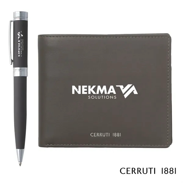 Cerruti 1881® Zoom Card Wallet & Fountain Pen Gift Set - Cerruti 1881® Zoom Card Wallet & Fountain Pen Gift Set - Image 0 of 1
