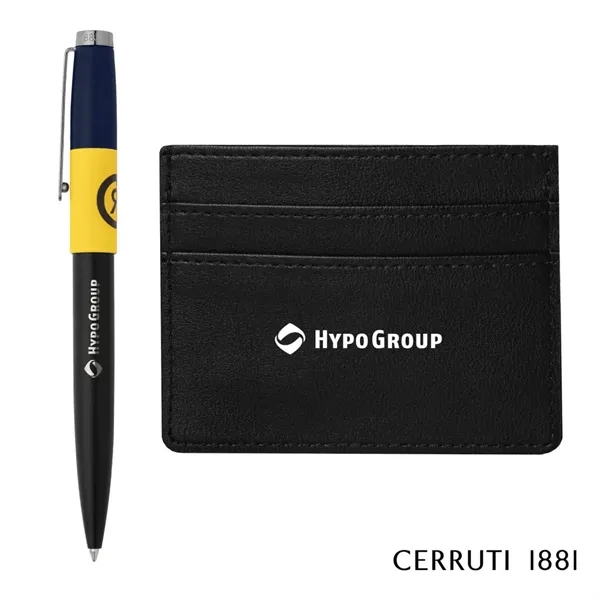 Cerruti 1881® Brick Ballpoint Pen & Card Holder Gift Set - Cerruti 1881® Brick Ballpoint Pen & Card Holder Gift Set - Image 0 of 9