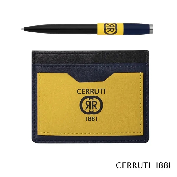 Cerruti 1881® Brick Ballpoint Pen & Card Holder Gift Set - Cerruti 1881® Brick Ballpoint Pen & Card Holder Gift Set - Image 2 of 9