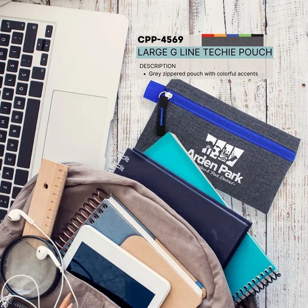 LARGE G LINE TECHIE POUCH - LARGE G LINE TECHIE POUCH - Image 12 of 12