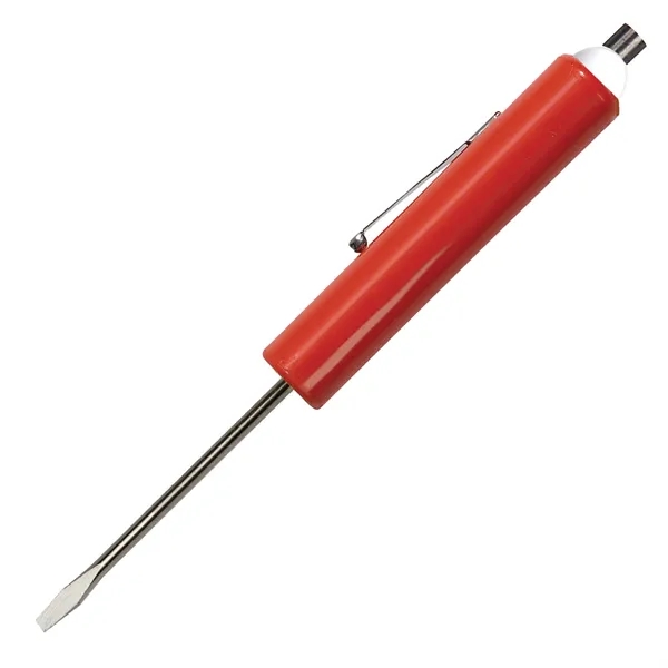 Jumbo Pocket Screwdriver - 1/8" Flat Tip Blade w/Magnet Top - Jumbo Pocket Screwdriver - 1/8" Flat Tip Blade w/Magnet Top - Image 10 of 15