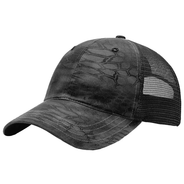 Richardson Garment Washed Printed Trucker Cap - Richardson Garment Washed Printed Trucker Cap - Image 5 of 14