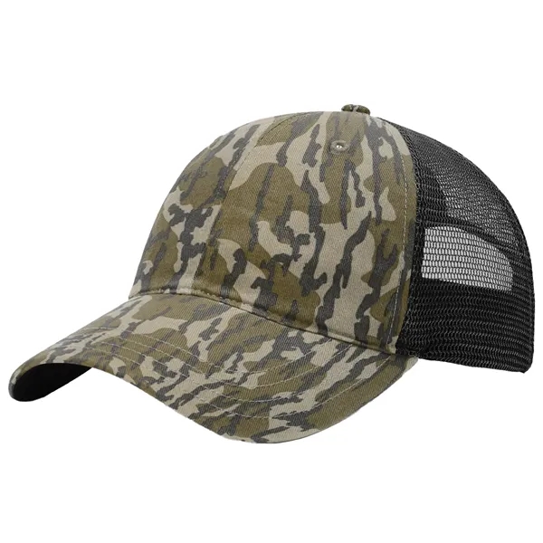 Richardson Garment Washed Printed Trucker Cap - Richardson Garment Washed Printed Trucker Cap - Image 6 of 14