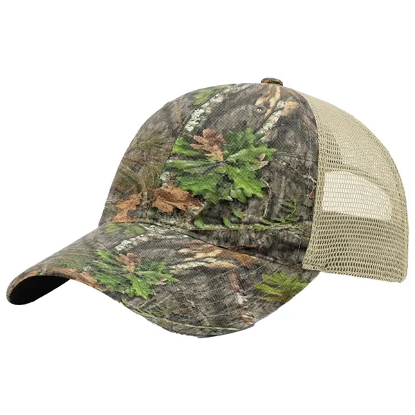 Richardson Garment Washed Printed Trucker Cap - Richardson Garment Washed Printed Trucker Cap - Image 9 of 14