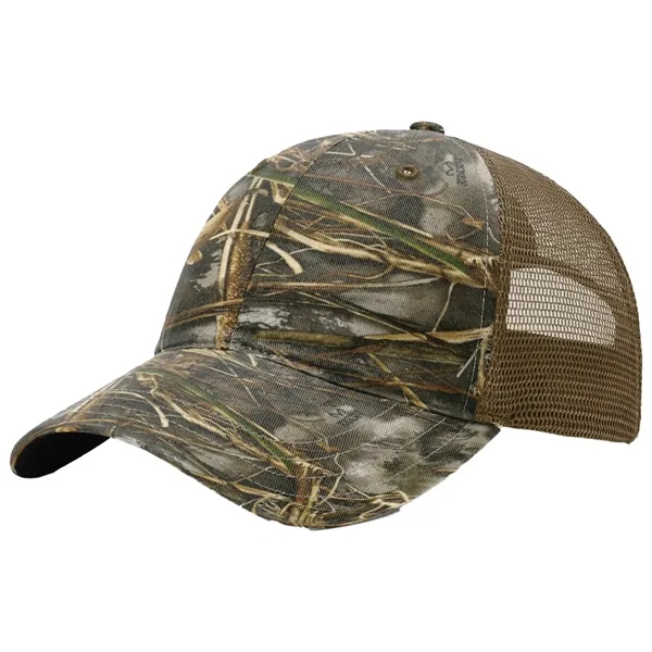 Richardson Garment Washed Printed Trucker Cap - Richardson Garment Washed Printed Trucker Cap - Image 12 of 14