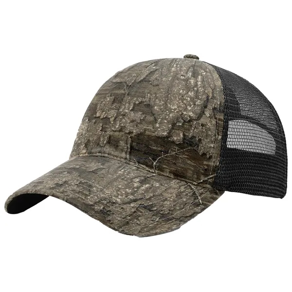 Richardson Garment Washed Printed Trucker Cap - Richardson Garment Washed Printed Trucker Cap - Image 14 of 14