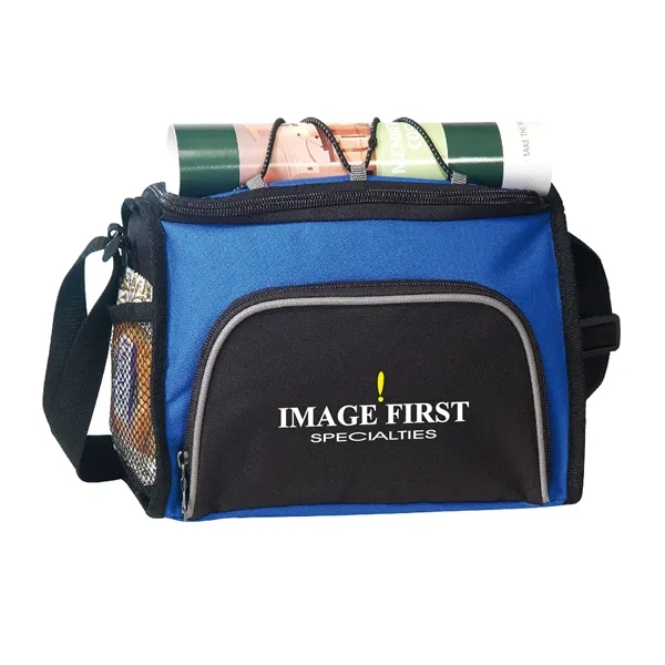 Lunch Cooler Bag w/ Pockets & Shoulder Strap - Lunch Cooler Bag w/ Pockets & Shoulder Strap - Image 1 of 4
