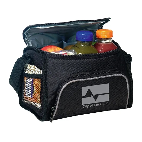 Lunch Cooler Bag w/ Pockets & Shoulder Strap - Lunch Cooler Bag w/ Pockets & Shoulder Strap - Image 2 of 4