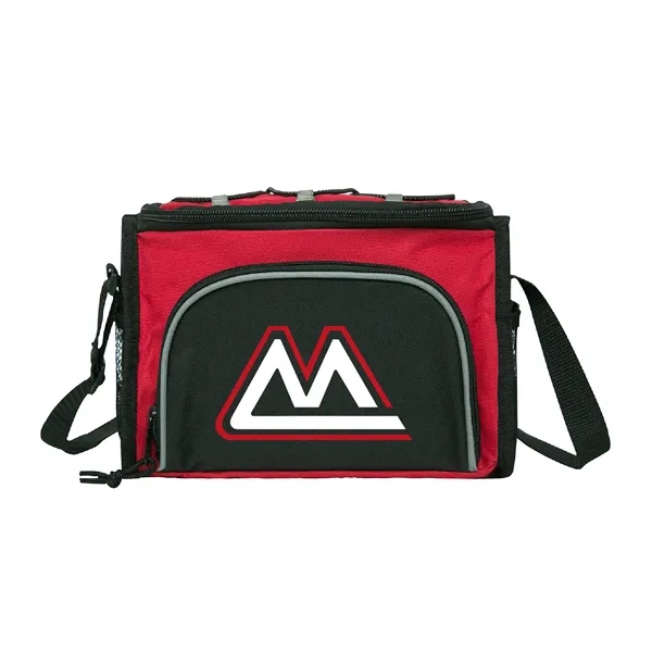 Lunch Cooler Bag w/ Pockets & Shoulder Strap - Lunch Cooler Bag w/ Pockets & Shoulder Strap - Image 4 of 4