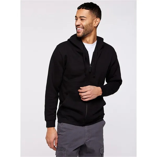LAT Unisex Full-Zip Fleece Hoodie Sweatshirt - LAT Unisex Full-Zip Fleece Hoodie Sweatshirt - Image 0 of 16