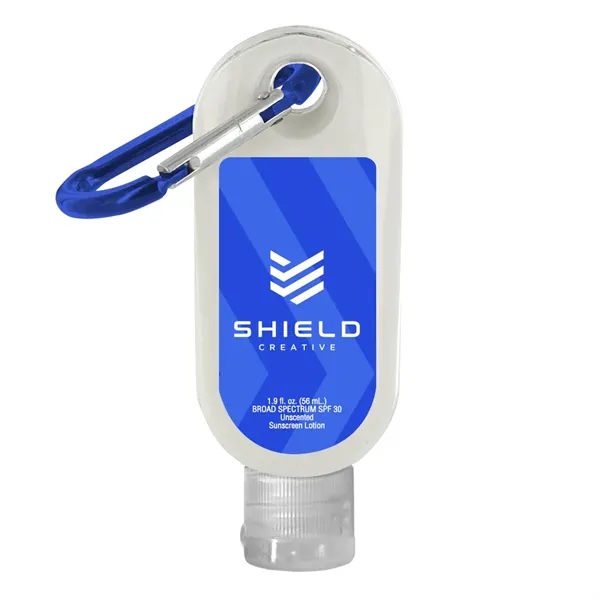 SPF 30 Sunscreen with Carabiner Hook - SPF 30 Sunscreen with Carabiner Hook - Image 2 of 5