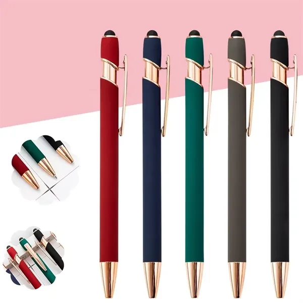 Aluminum Pen w/ Stylus - Aluminum Pen w/ Stylus - Image 0 of 13