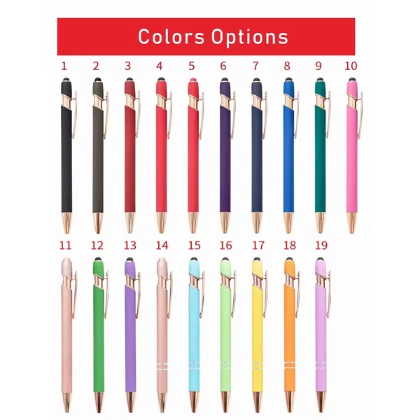 Aluminum Pen w/ Stylus - Aluminum Pen w/ Stylus - Image 12 of 13