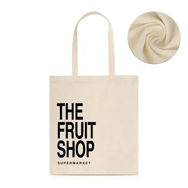 5 Oz Cotton Natural Convention Tote Bag ( 14.5'' X 16'' ) - 5 Oz Cotton Natural Convention Tote Bag ( 14.5'' X 16'' ) - Image 0 of 1