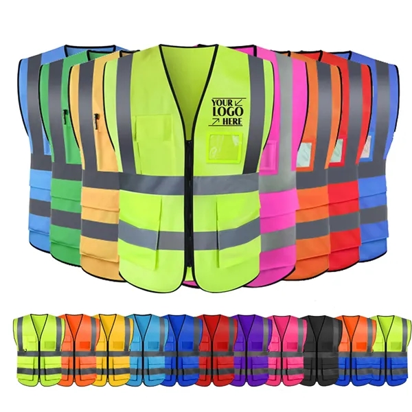 Multi-pocket Safety Vest - Multi-pocket Safety Vest - Image 1 of 14